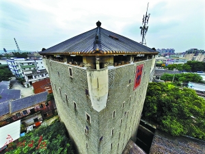 “广州最豪华当铺”平和大押花费3万两白银用了18万块青砖建成 想入藏宝库 得从吊桥进